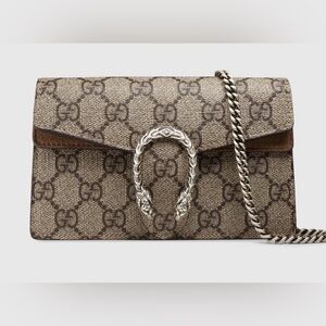 GUCCI Dionysus GG Supreme MINI ~ NWOT w/duster & original box